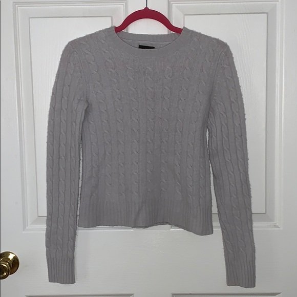 Cashmere cropped sweater - Picture 1 of 3